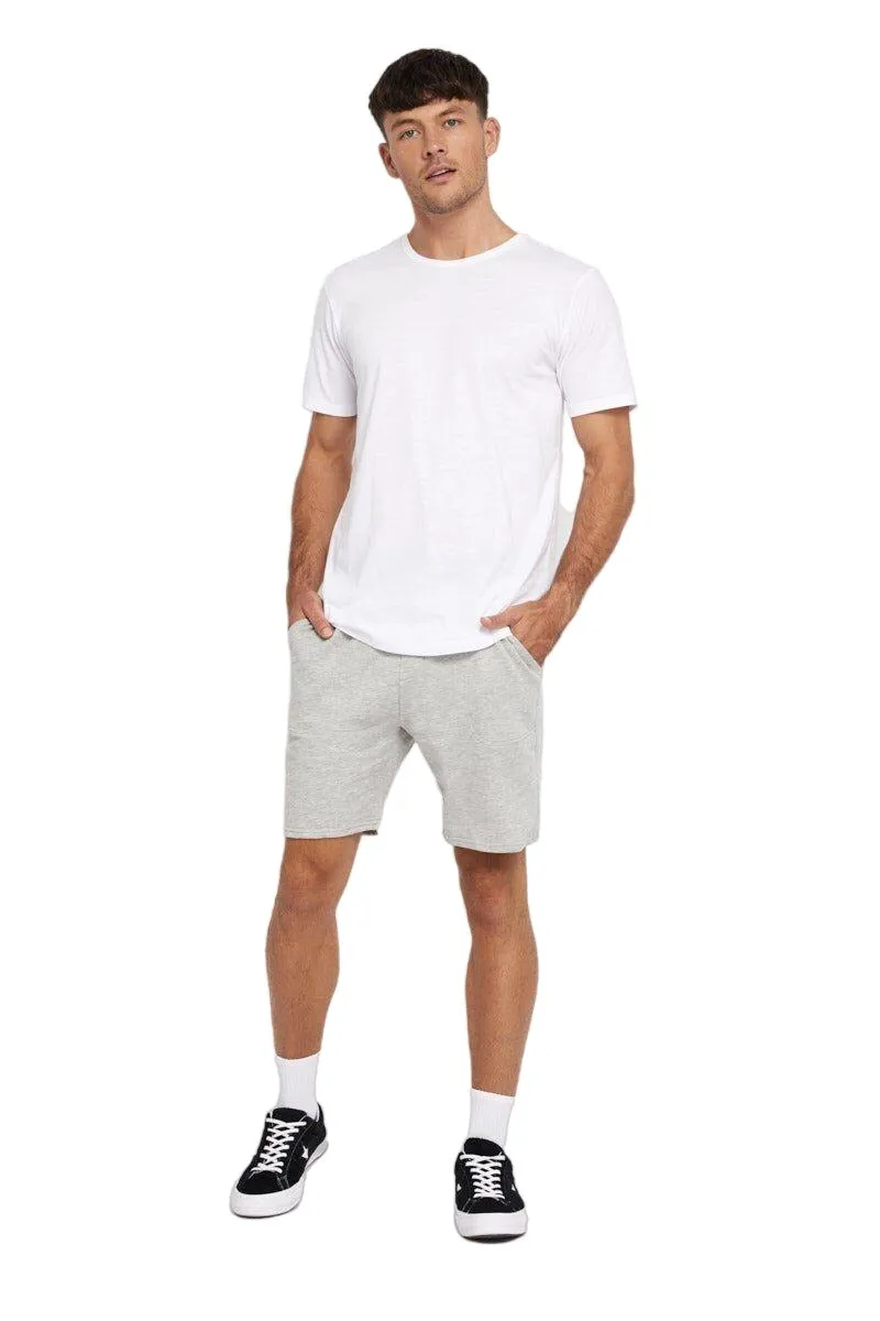 2 x Bonds Mens Essentials Short Cotton Pockets Shorts Shadow Marle