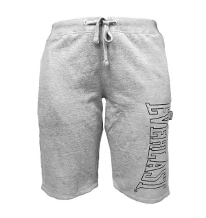 2 x Everlast Men Grey Brushback Sweat Shorts