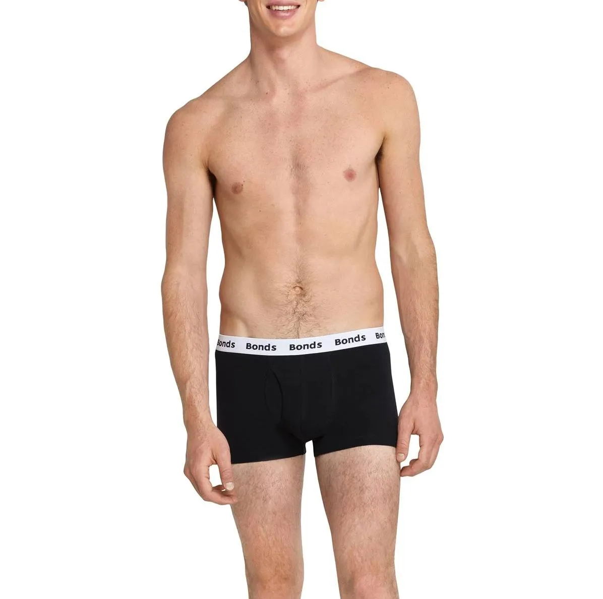 6 x Bonds Everyday Assorted Mens Trunks - Black/Navy/Grey