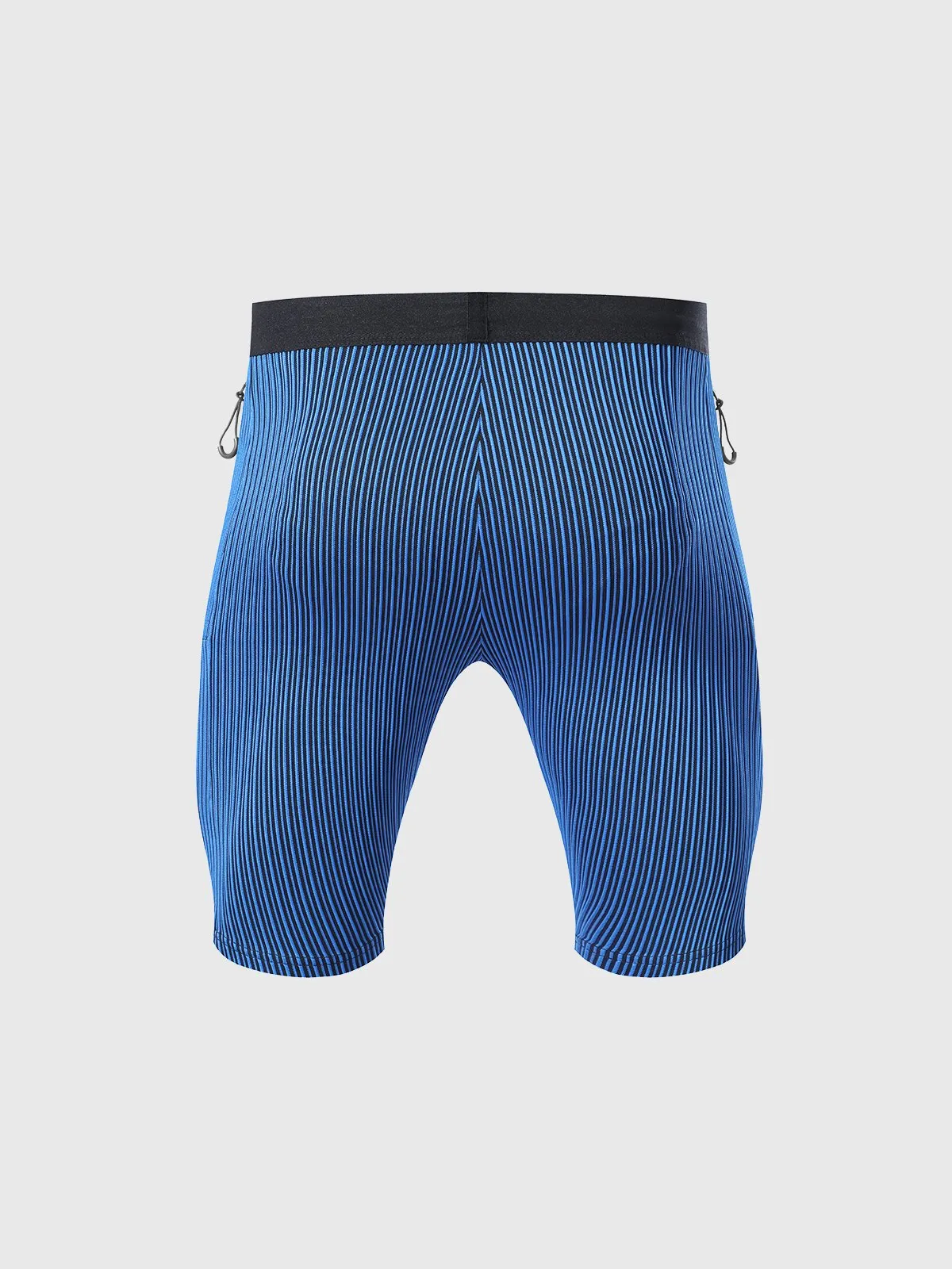 8" Pro Compression Lined Running Short with Zip Pockets