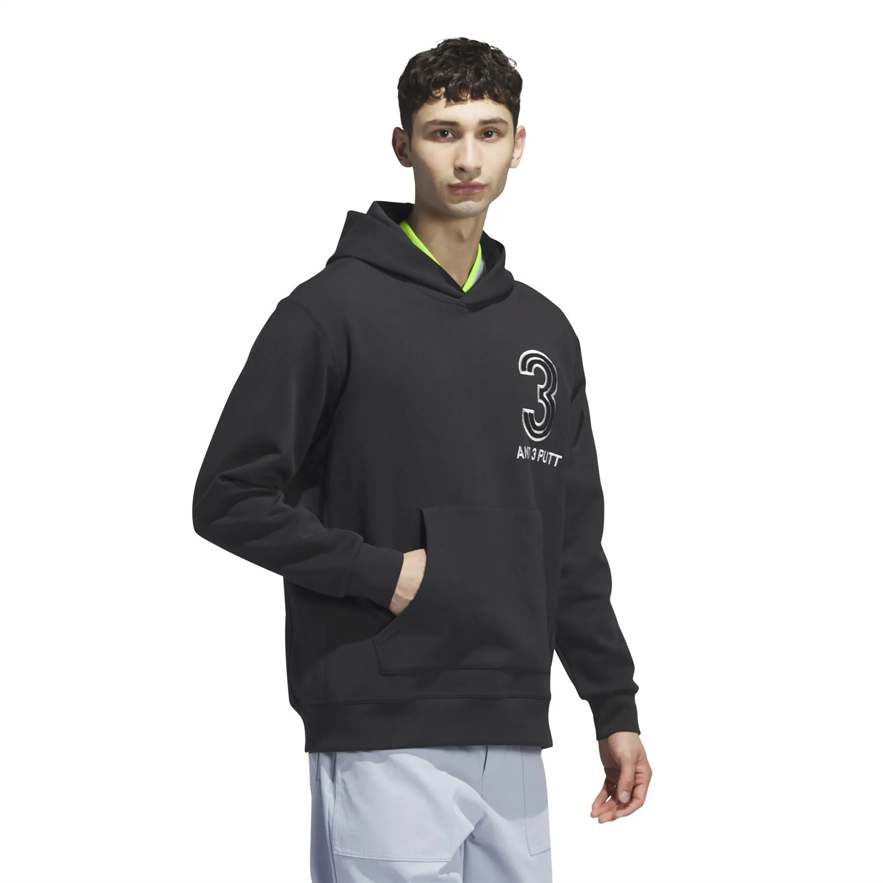 Adicross Anti 3 Putt Hoodie Black - AW23