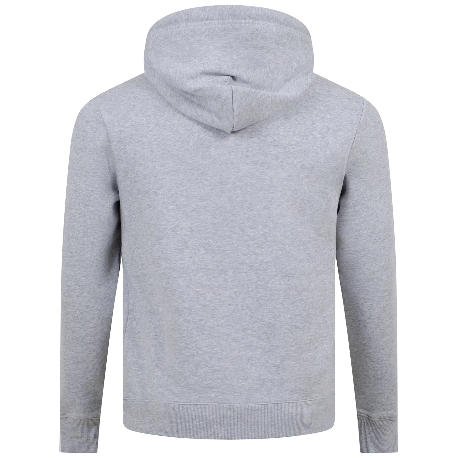 Alpha Cotton Fleece Hood Stone Grey Melange - SS23