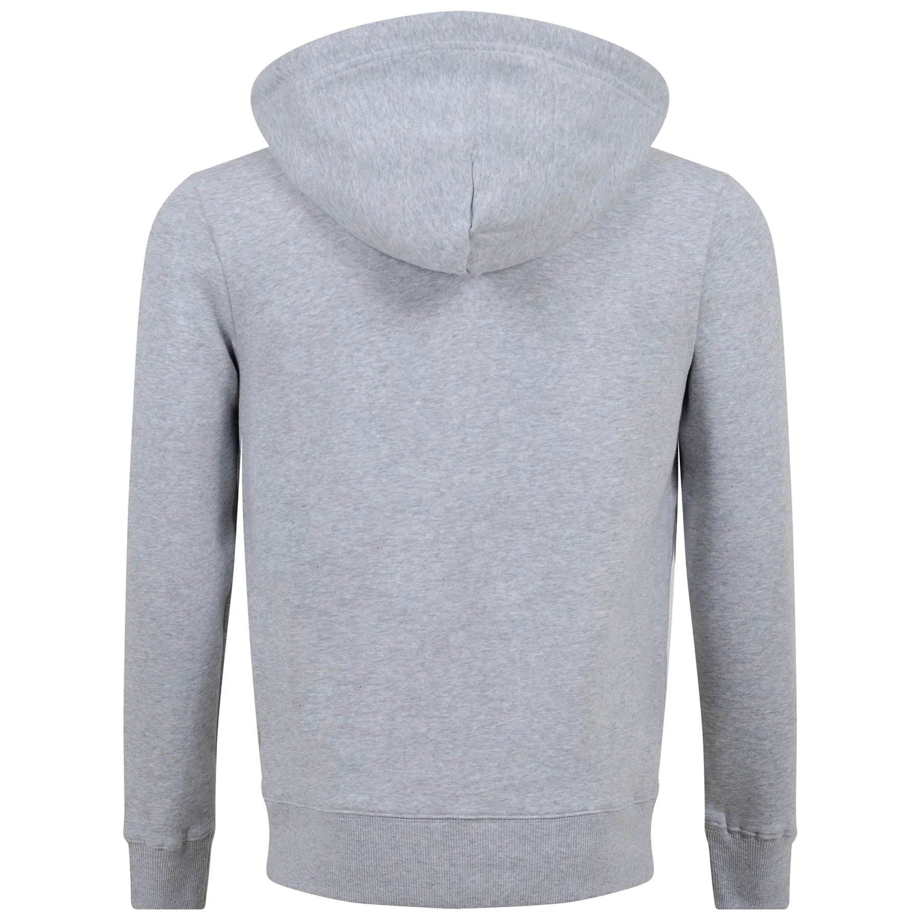 Alpha Zip Hood Stone Grey Melange - SS23