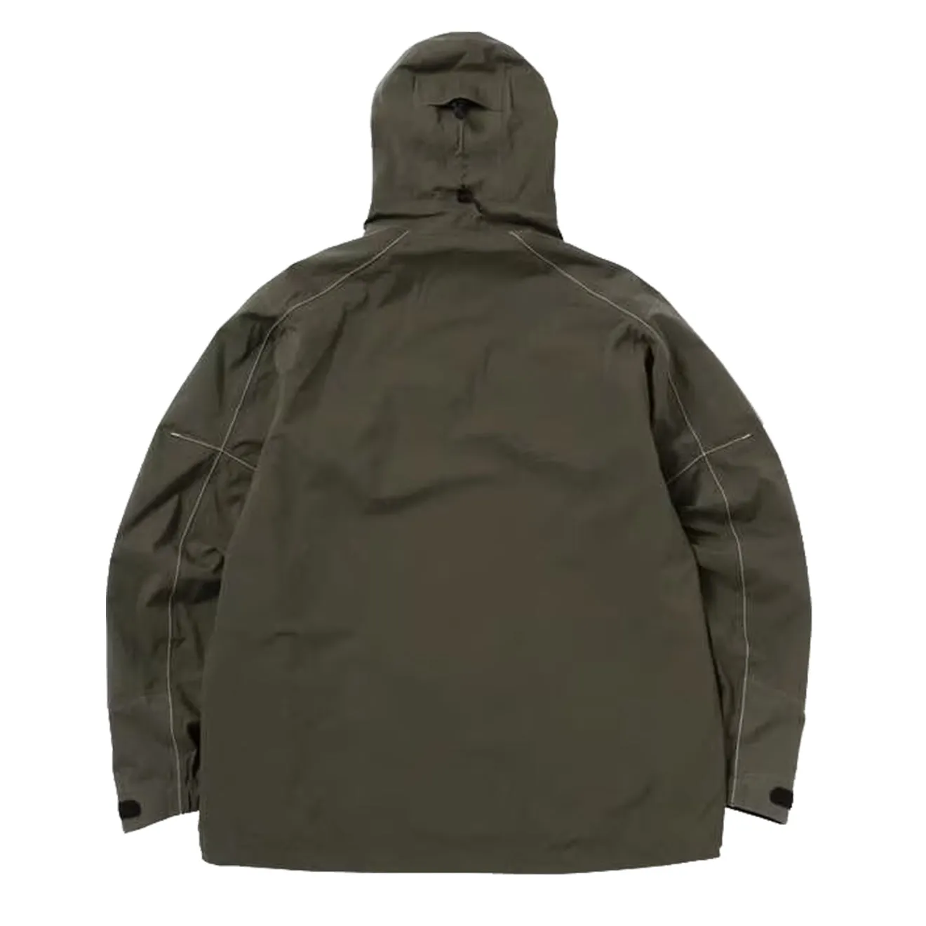 And Wander Pertex Shield Rain Jacket Khaki