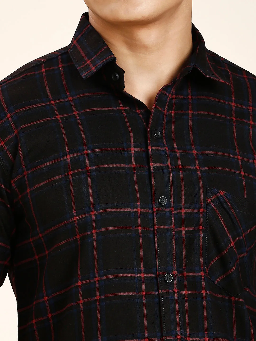 Angeles Checked Men's Shirt