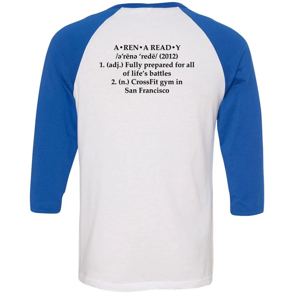 Arena Ready CrossFit - 202 - Definition - Men's Baseball T-Shirt