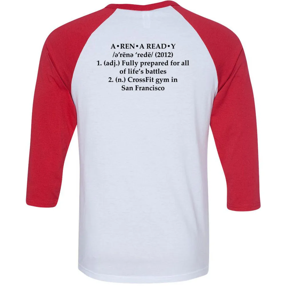 Arena Ready CrossFit - 202 - Definition - Men's Baseball T-Shirt