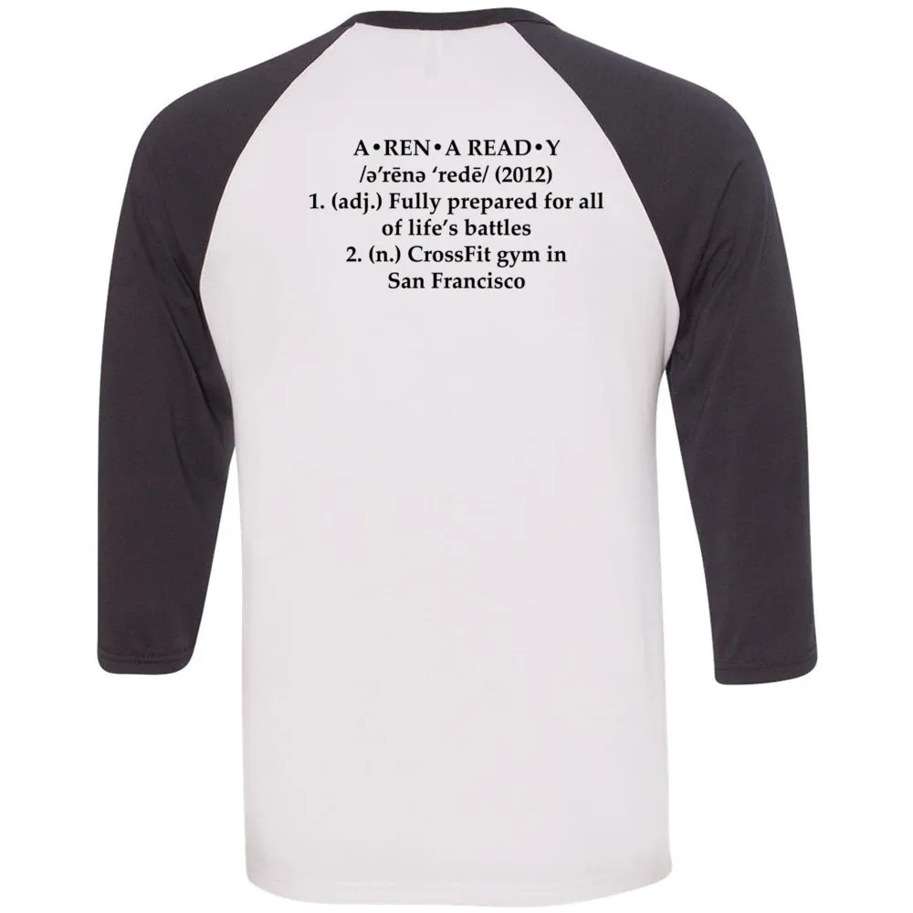 Arena Ready CrossFit - 202 - Definition - Men's Baseball T-Shirt