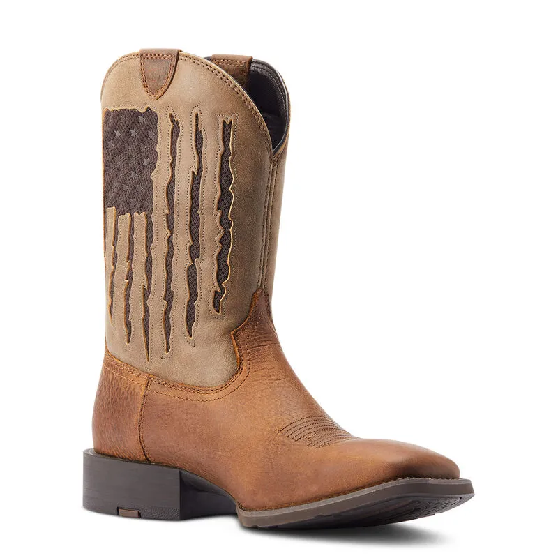 Ariat Sport My Country VentTEK Western Boot Style 10044564