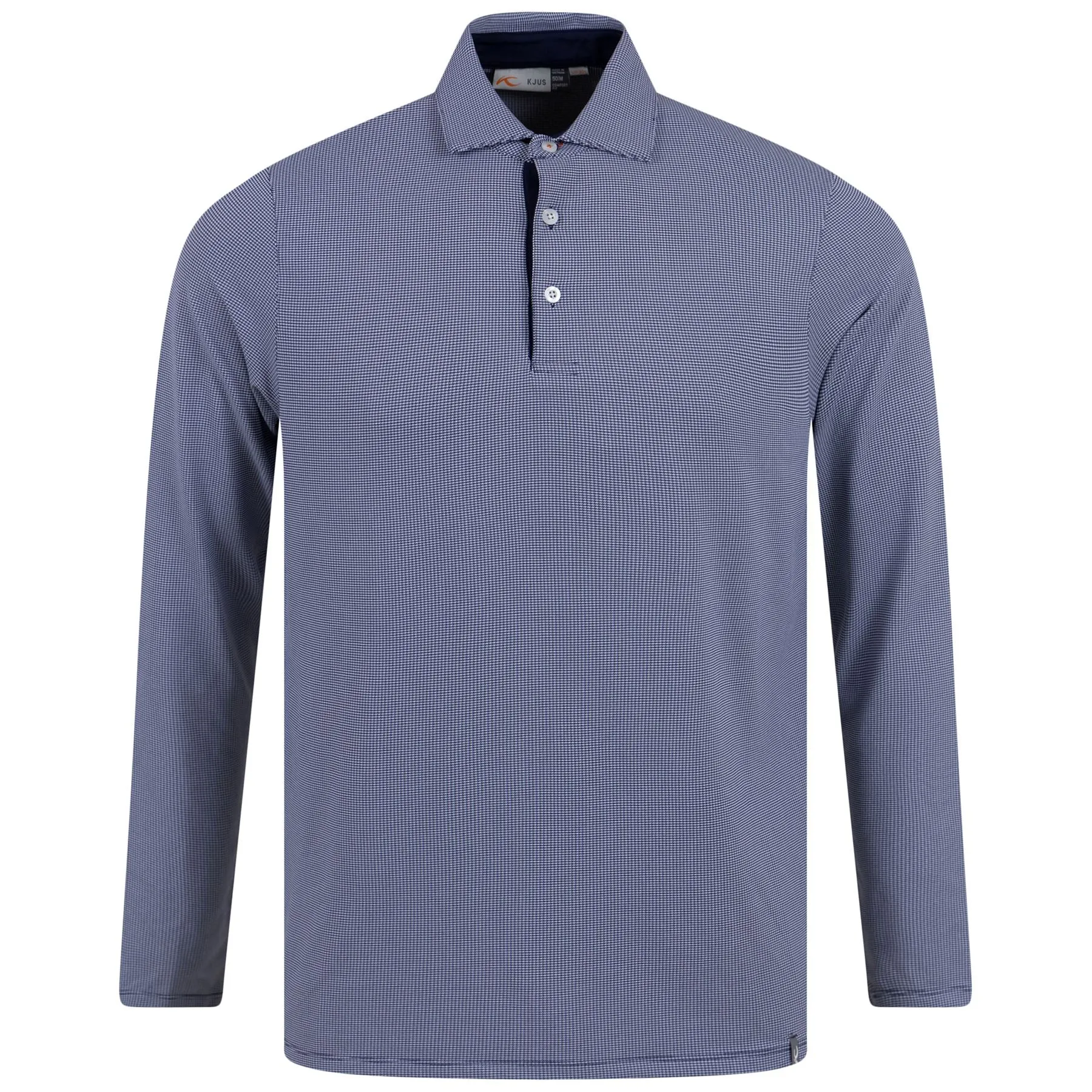 Ashton Comfort Fit Luxe Tech LS Polo Atlanta Blue - 2024