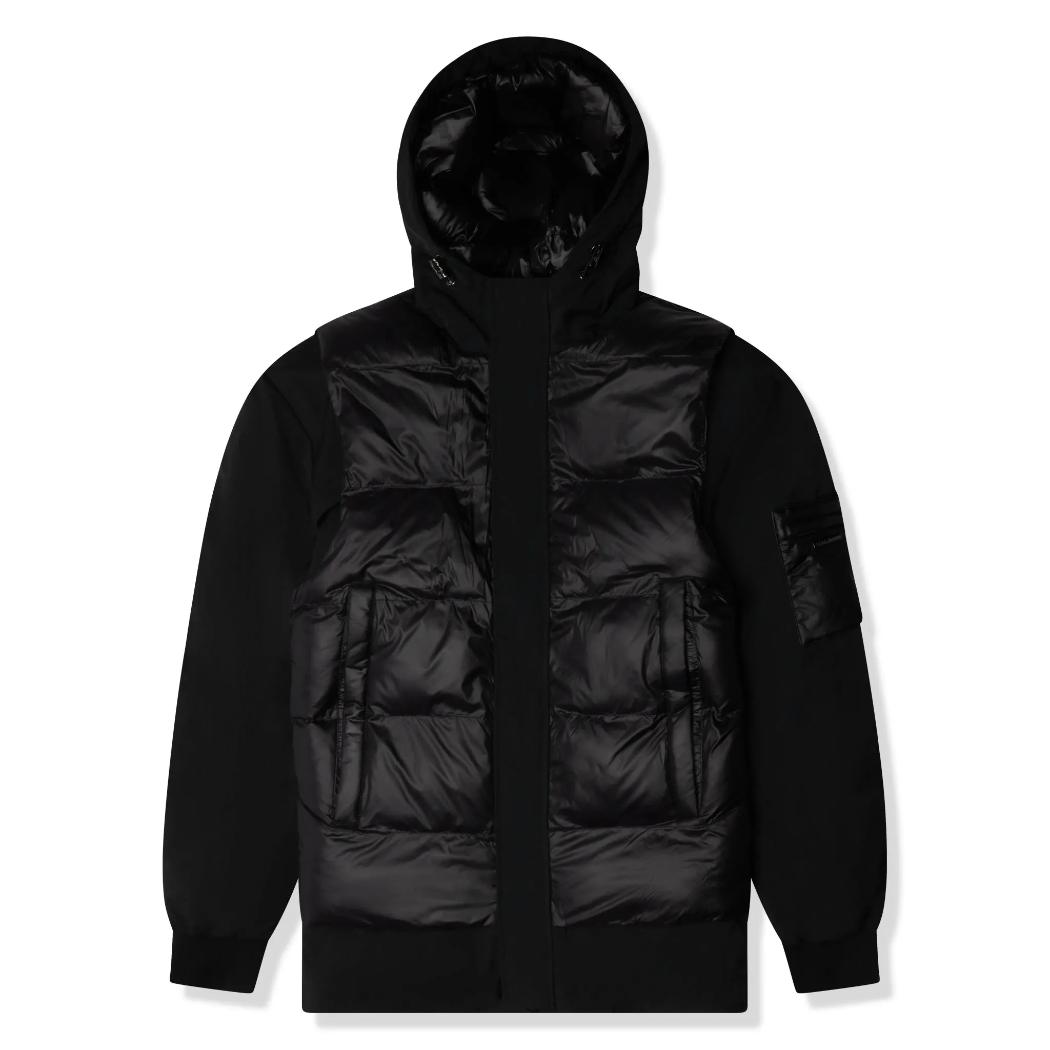 Azat Mard Black Down Puffer Jacket