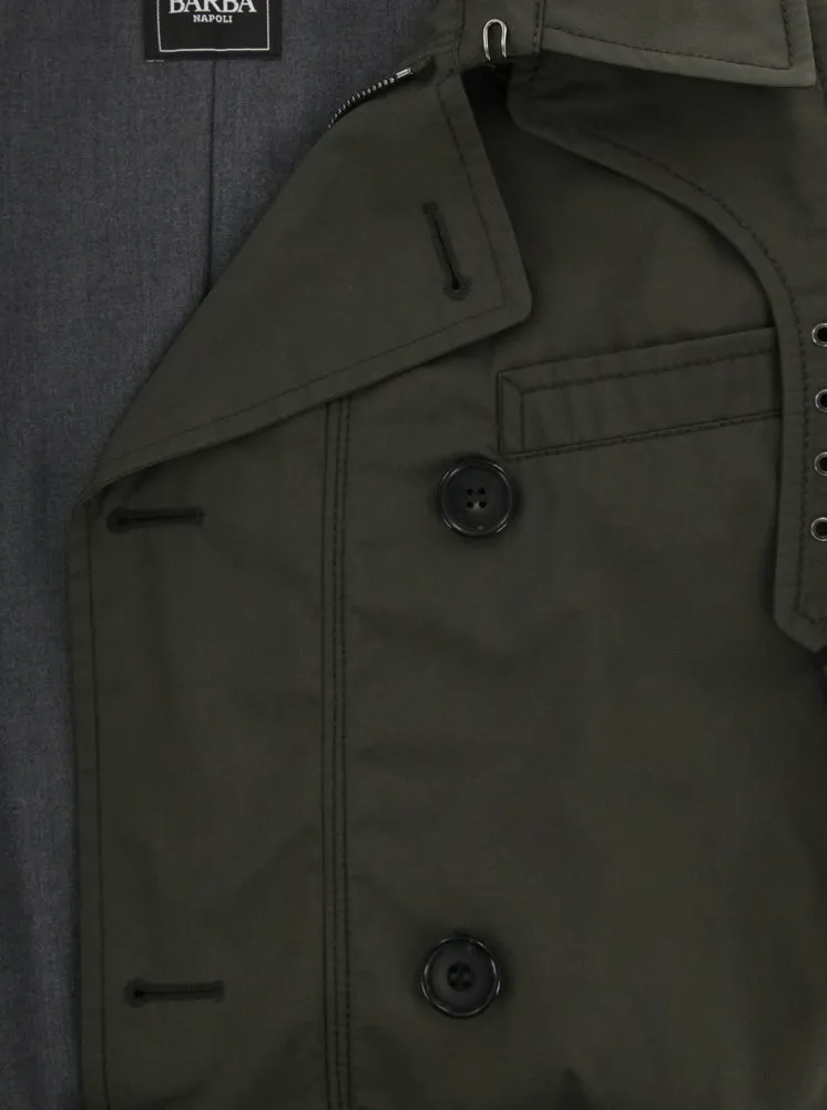 Barba Napoli Olive Green Jacket