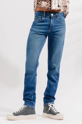 Blue Slim Mens Jeans (Plus Size)