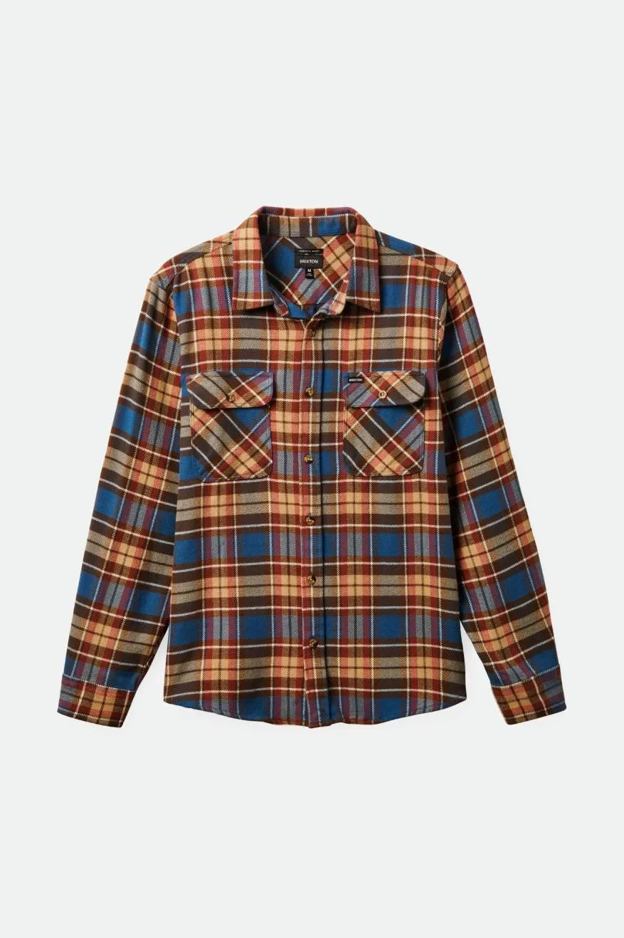 Bowery Flannel - Ocean Blue/Palm Desert/Sand