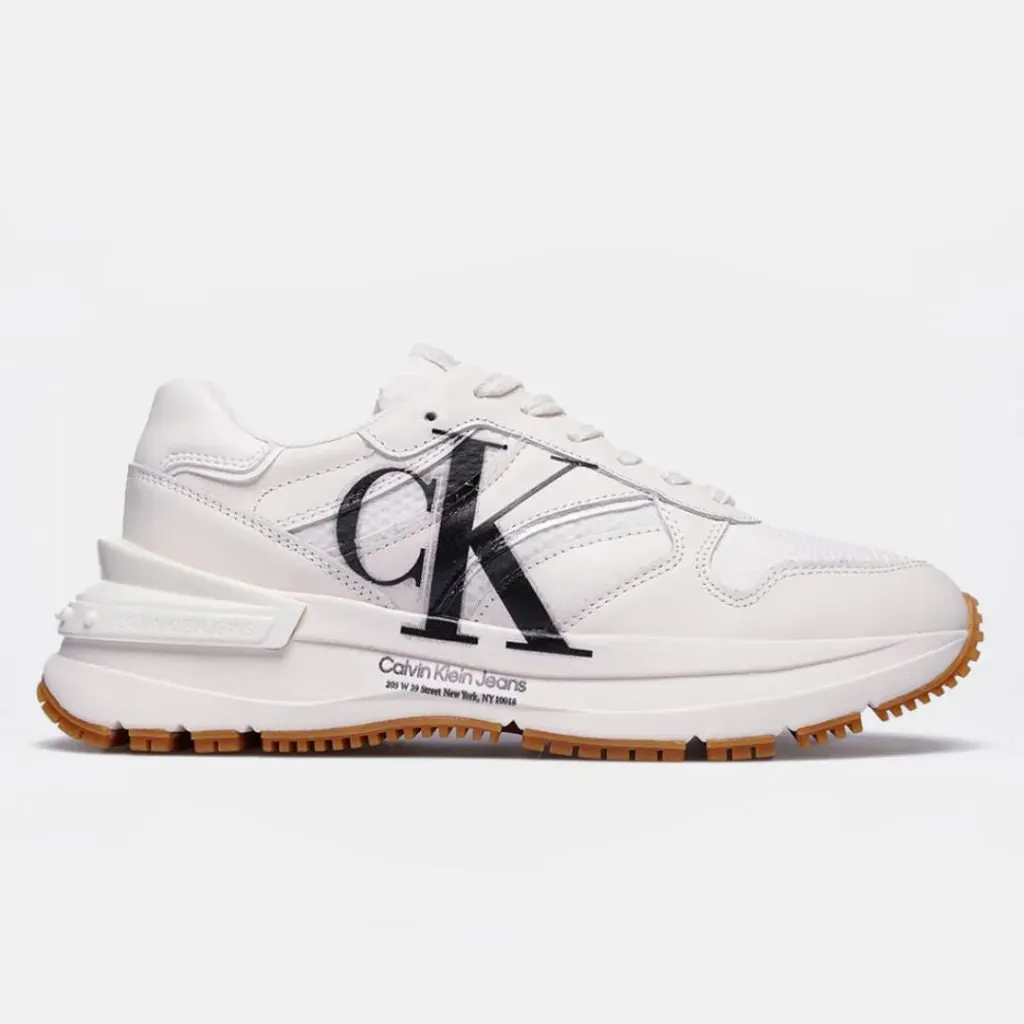 Calvin Klein Jeans Chunky Runner Over Brand WN Trainer YW0YW00941-BEG