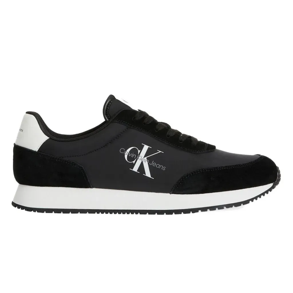 Calvin Klein Jeans Retro Runner SU-NY Mono Trainer - BLKWHT