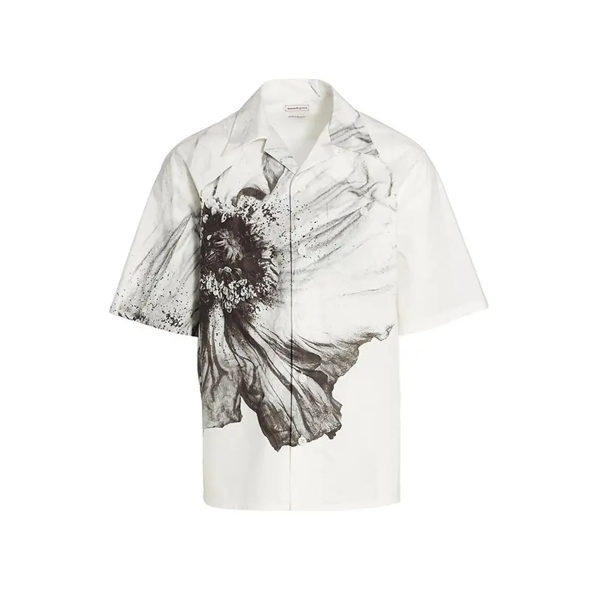 Camicia a maniche corte Alexander McQueen