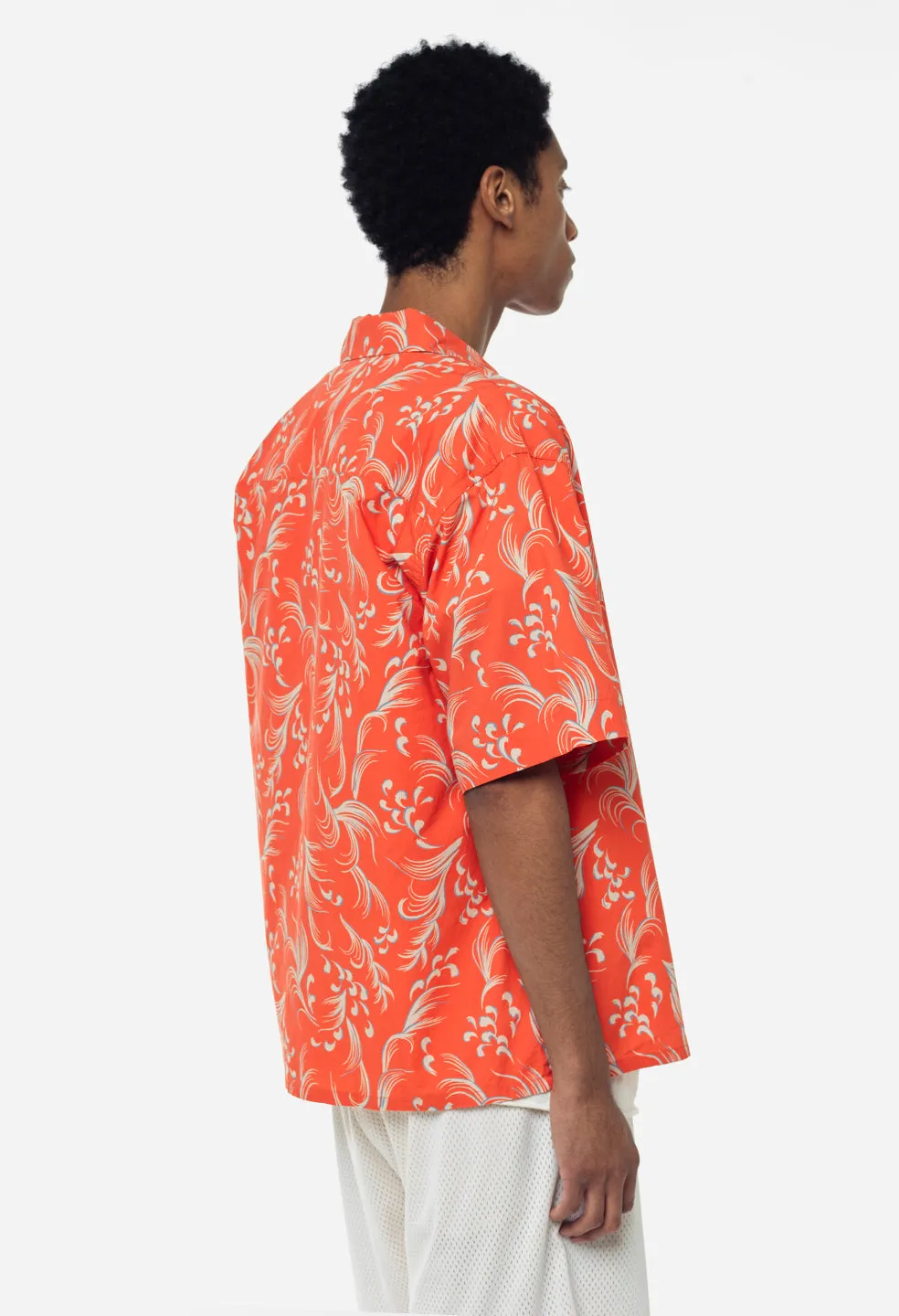 Camp Shirt / Orange Kaze