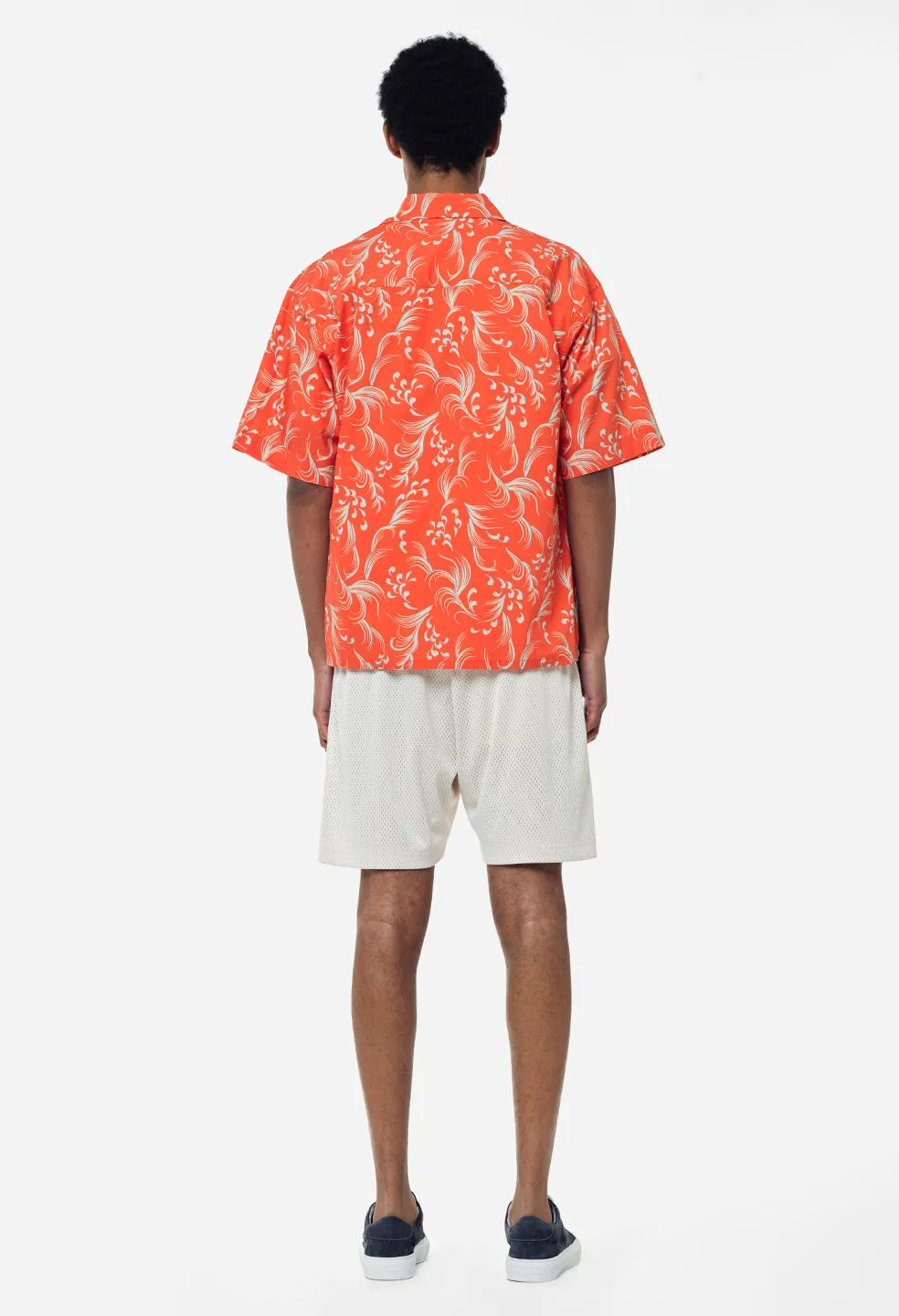 Camp Shirt / Orange Kaze