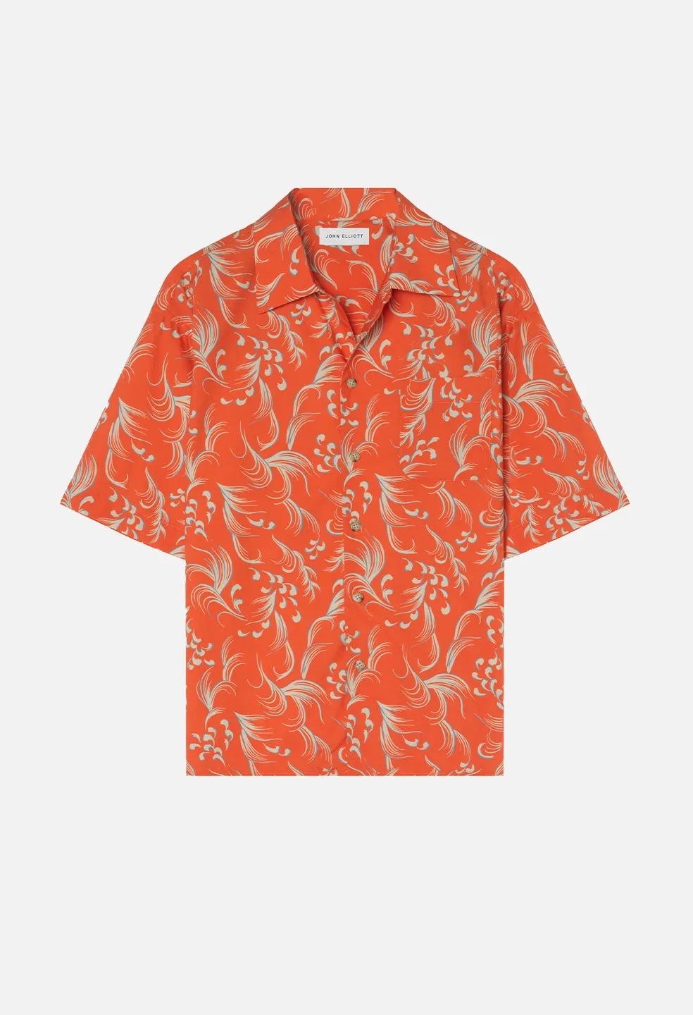 Camp Shirt / Orange Kaze