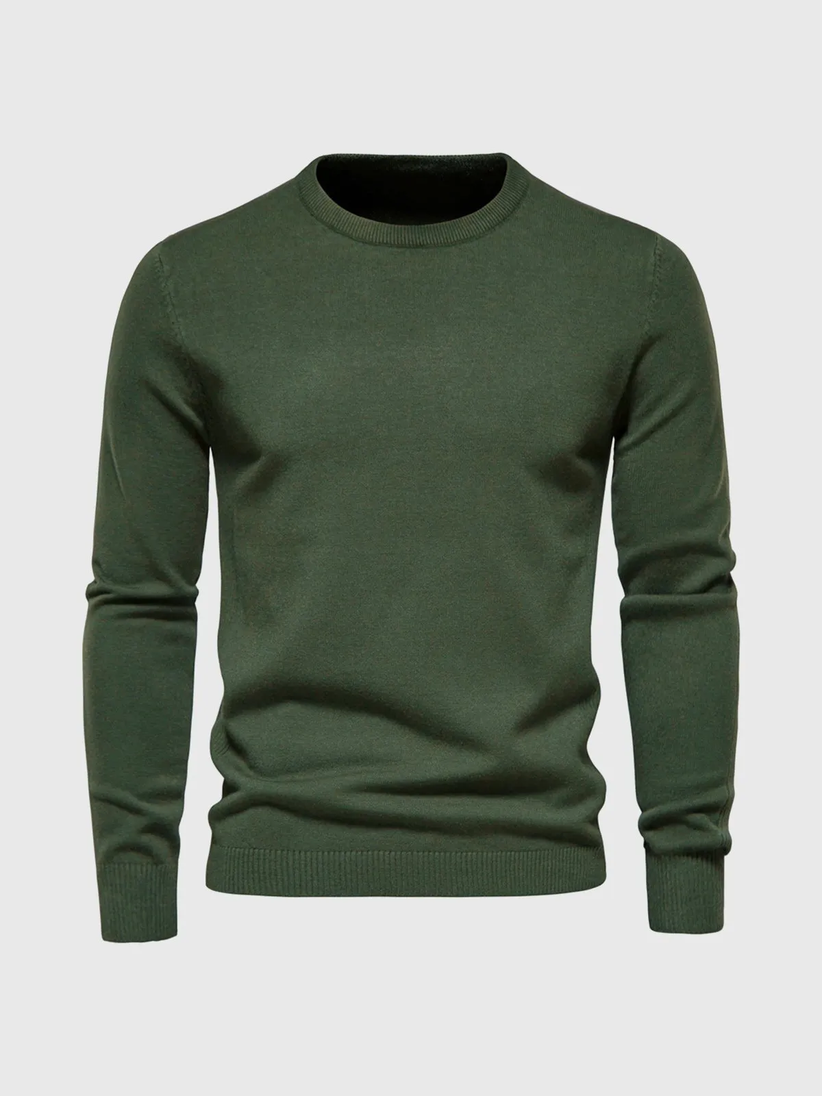 Crewneck Washable Sweater