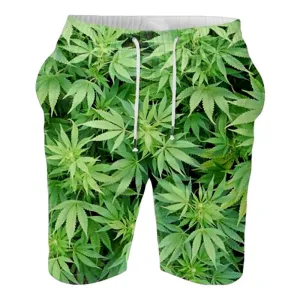 Dank Master Weed Leaf Shorts