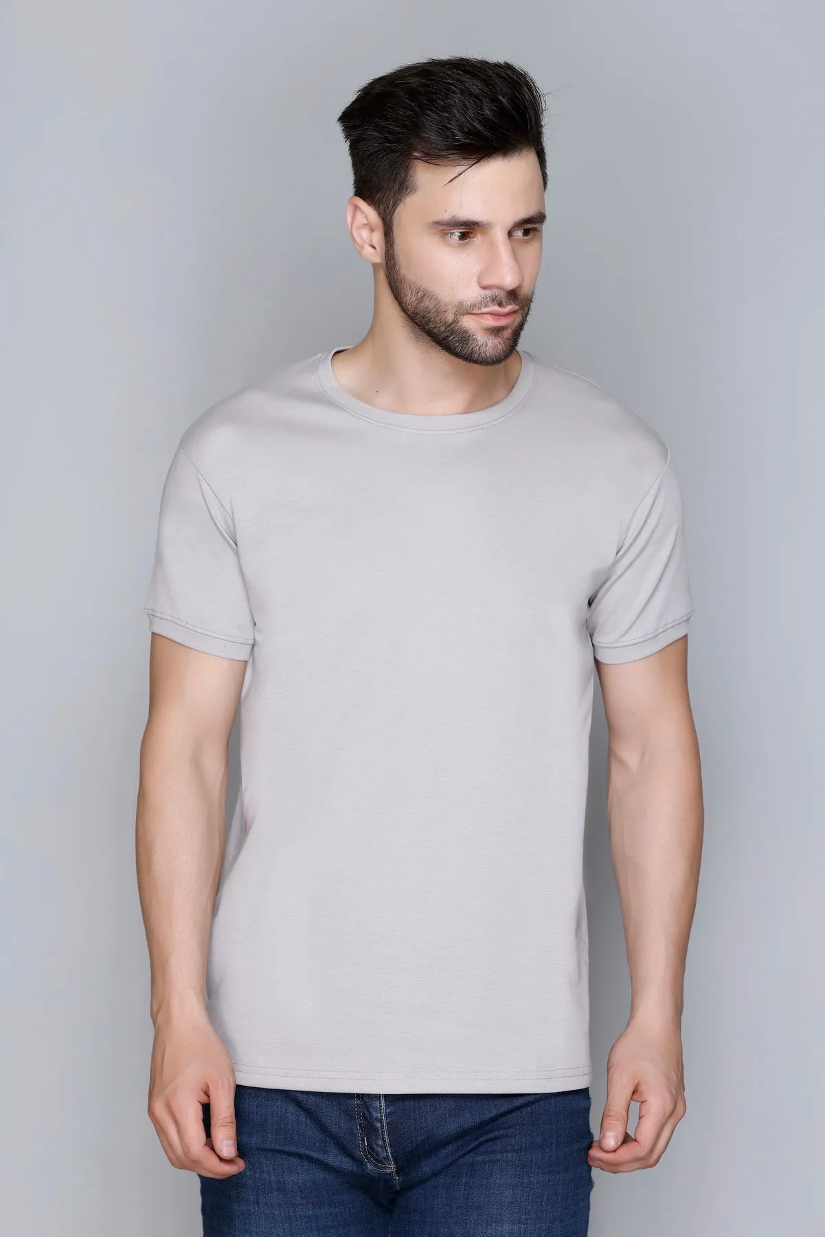 Derby Men's Round Neck Casual T-shirts