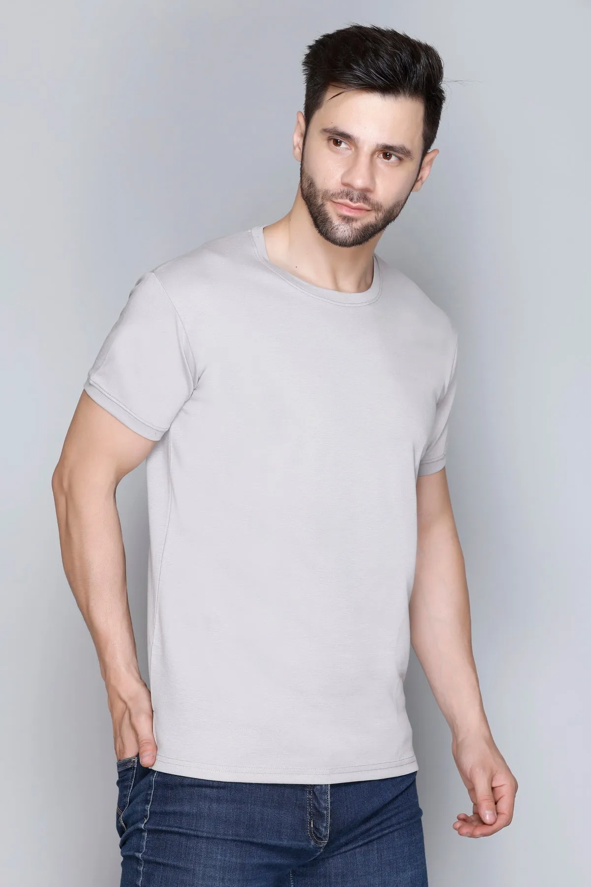 Derby Men's Round Neck Casual T-shirts