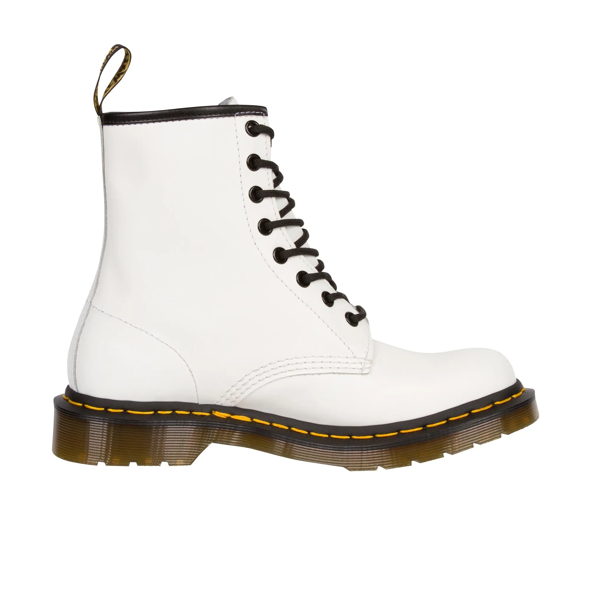 Dr Martens Womens 1460 W Smooth White