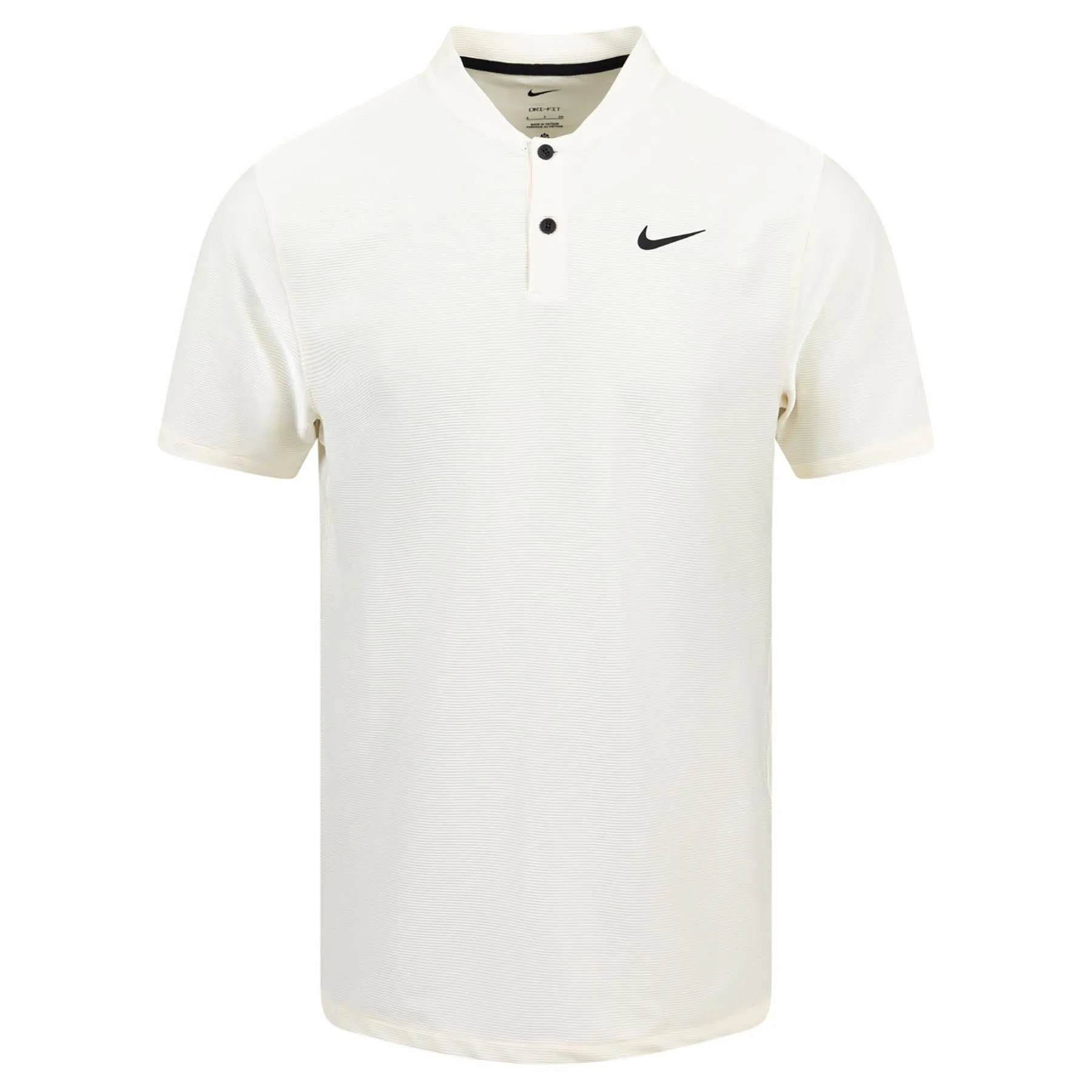 Dri-FIT Tour Texture Stripe Polo Coconut Milk Yellow - SS24