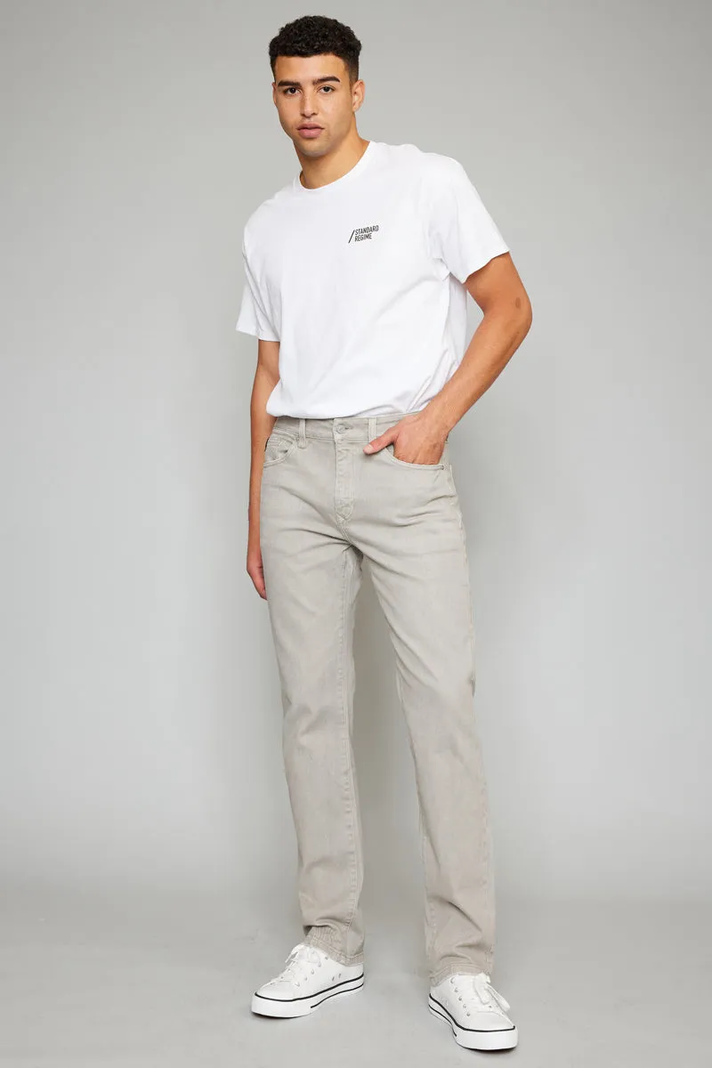 Ethan Light Gray  Slim Straight - Men