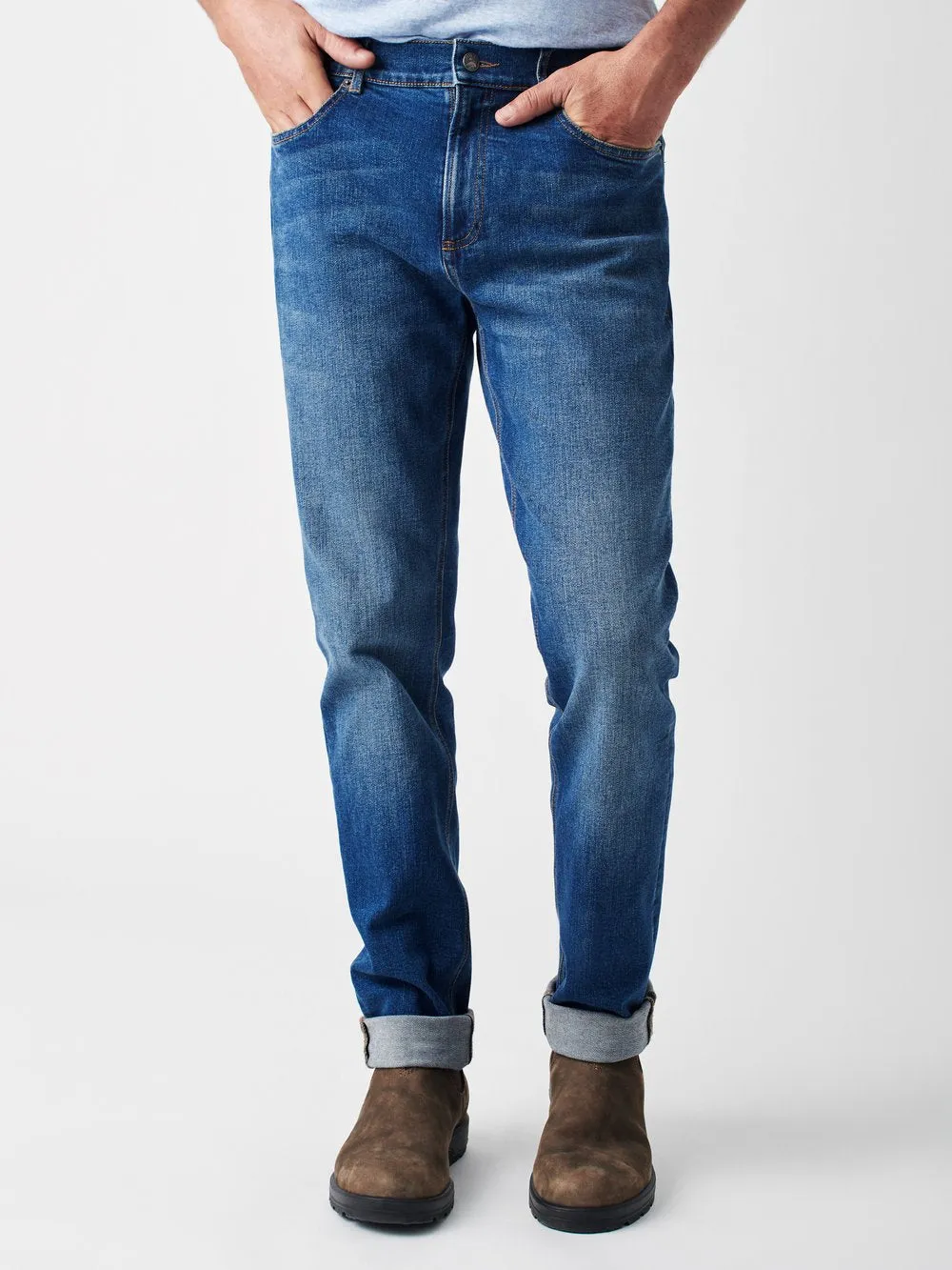 FAHERTY Stretch Indigo Denim