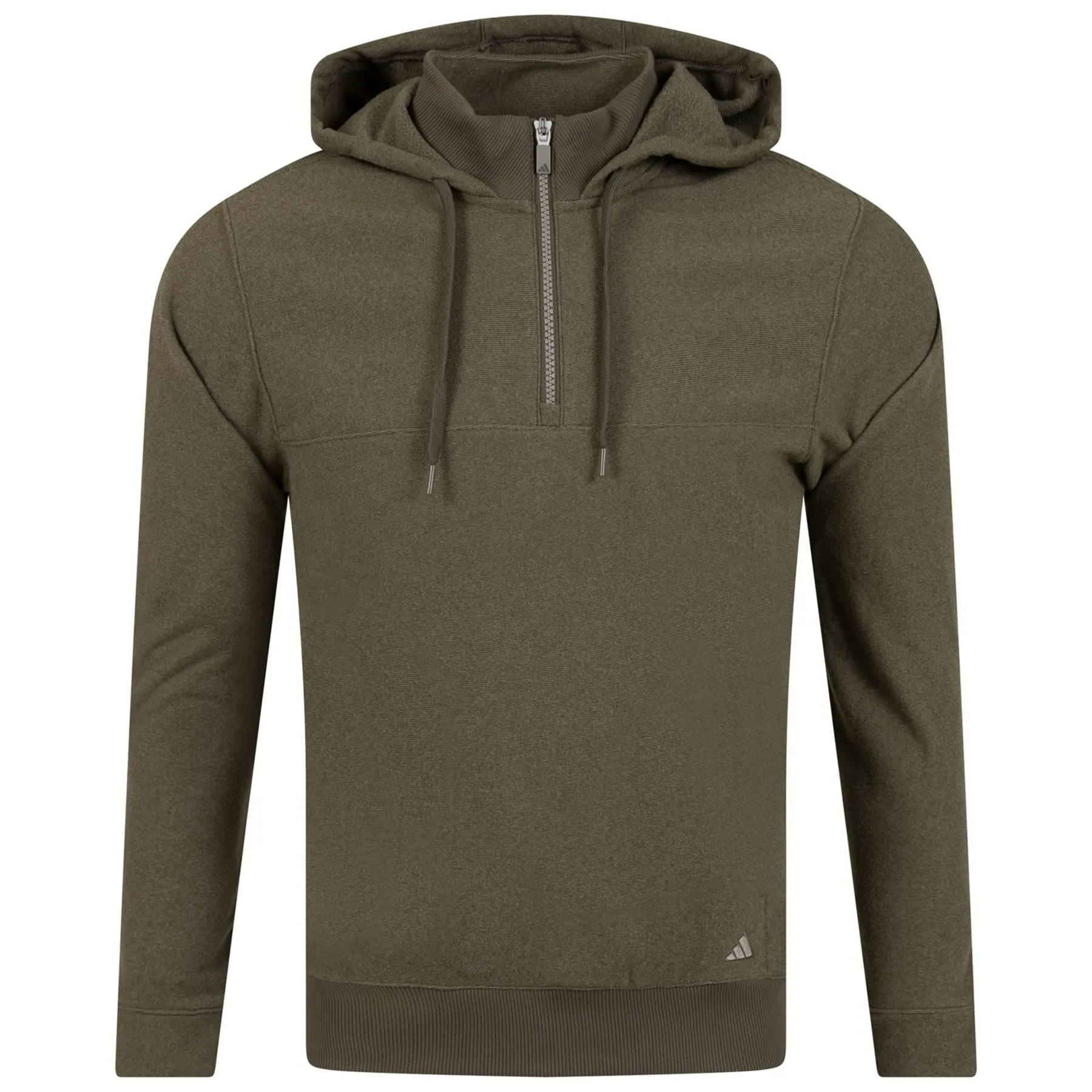 Go-To Quarter Zip Hoodie Olive Strata - AW23