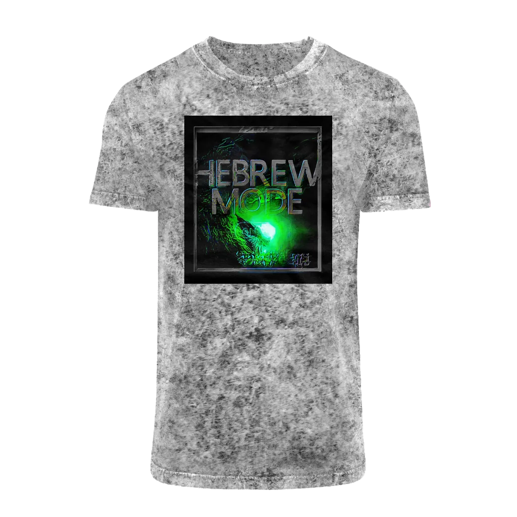 Hebrew Mode - On 01-07 Designer Gildan Men's Acid Washed T-shirt (3 Colors)