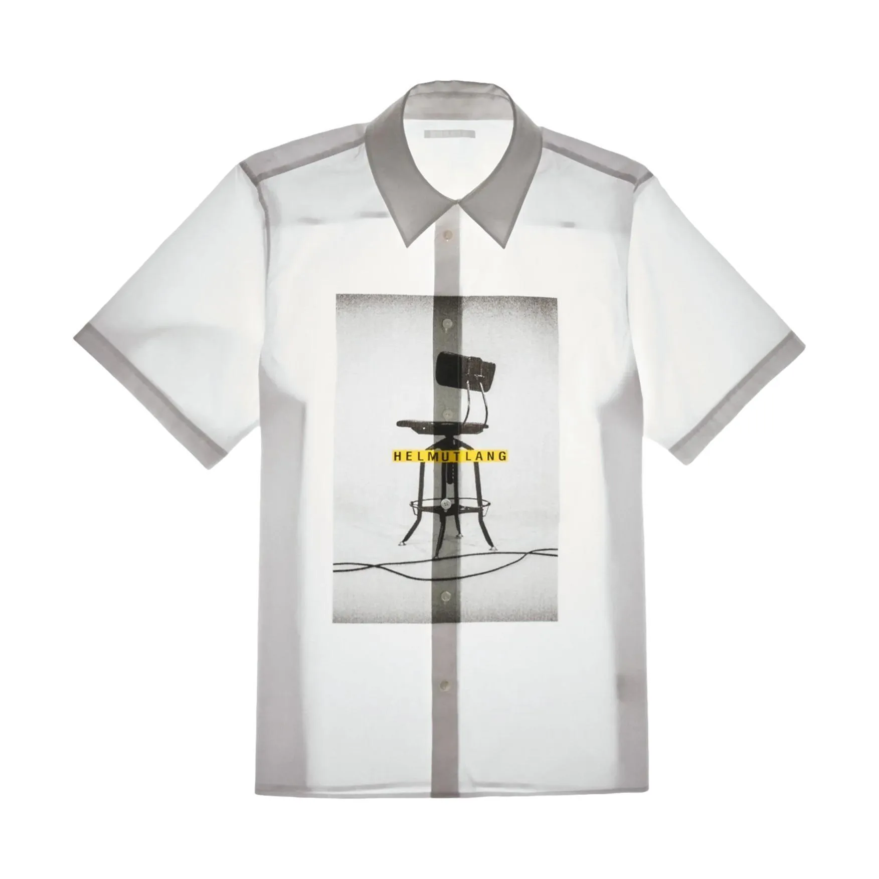 HELMUT LANG PHOTO SHORT SLEEVE SHIRT