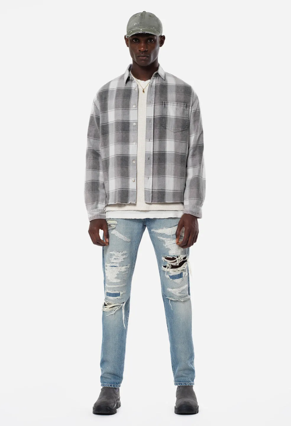 Hemi Oversized Shirt / Brea Check