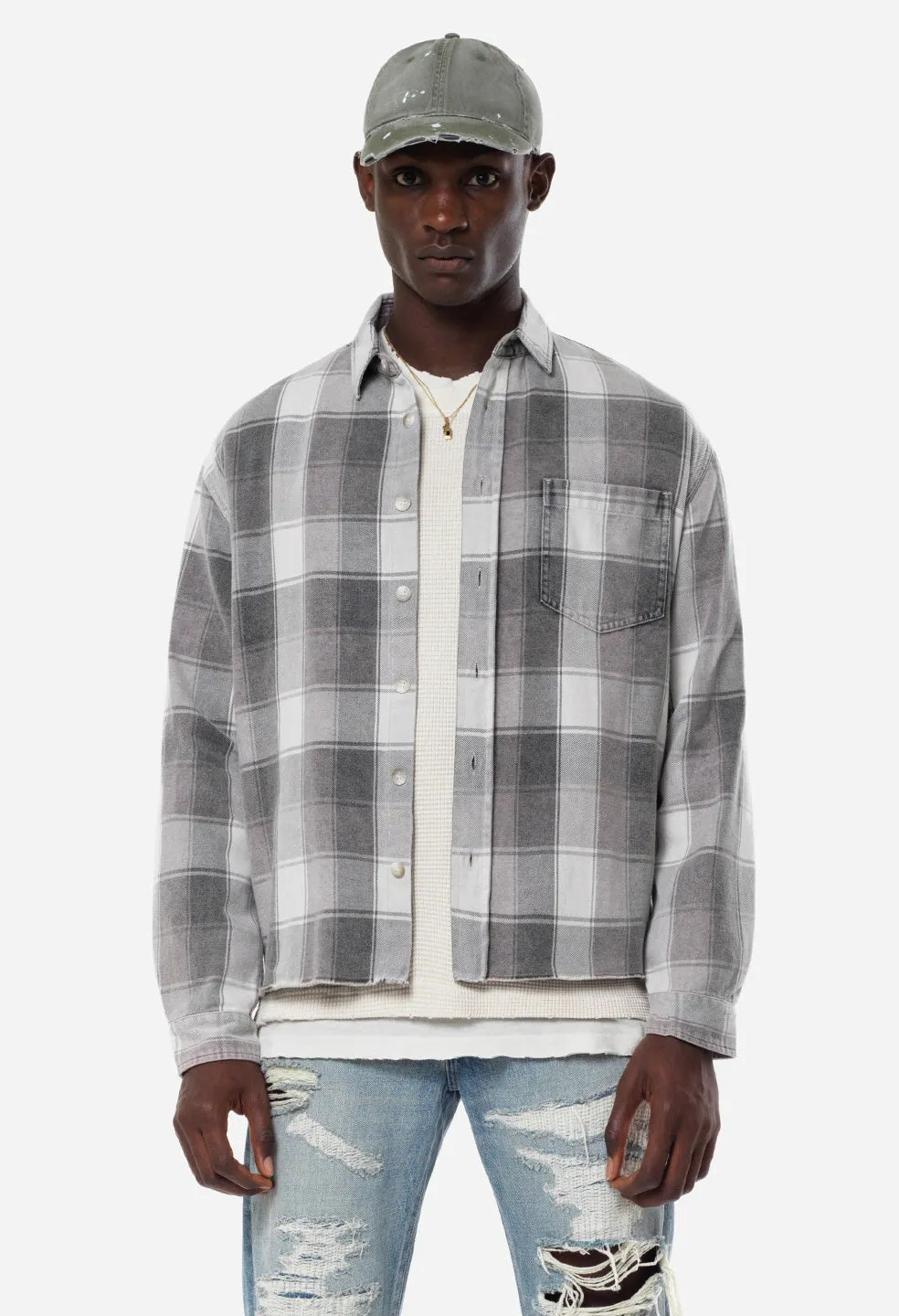 Hemi Oversized Shirt / Brea Check