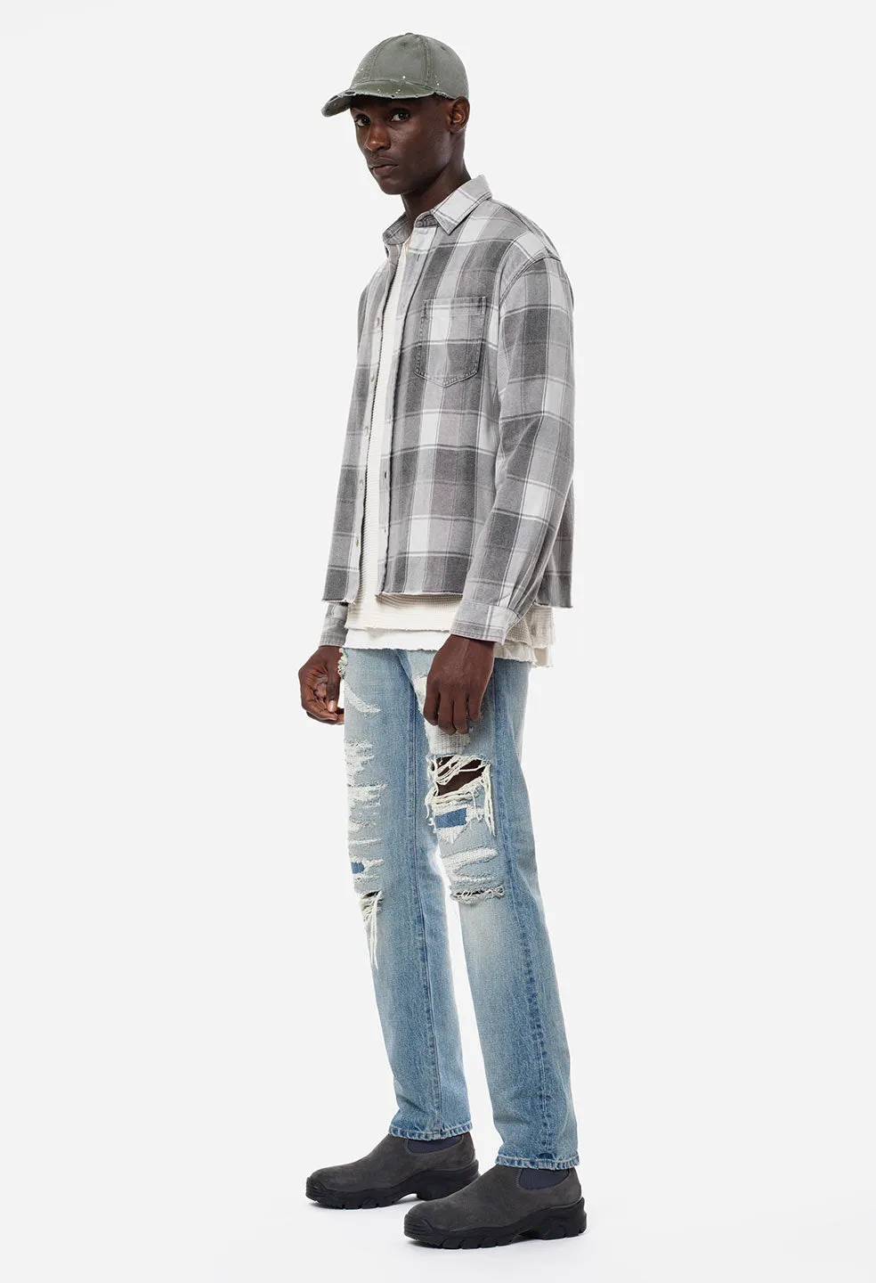 Hemi Oversized Shirt / Brea Check