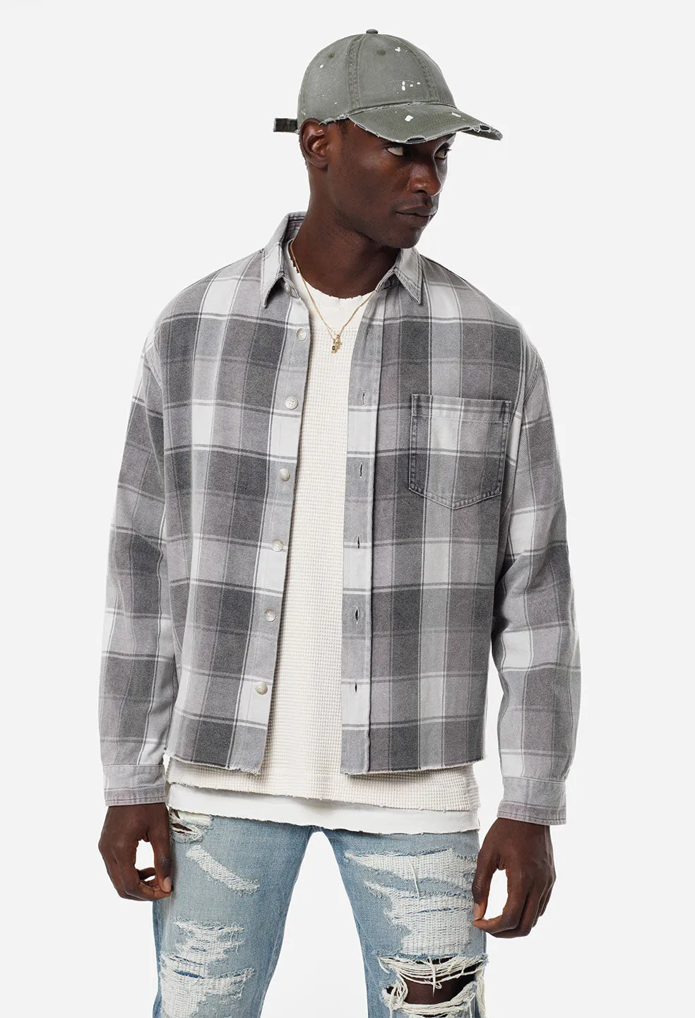 Hemi Oversized Shirt / Brea Check