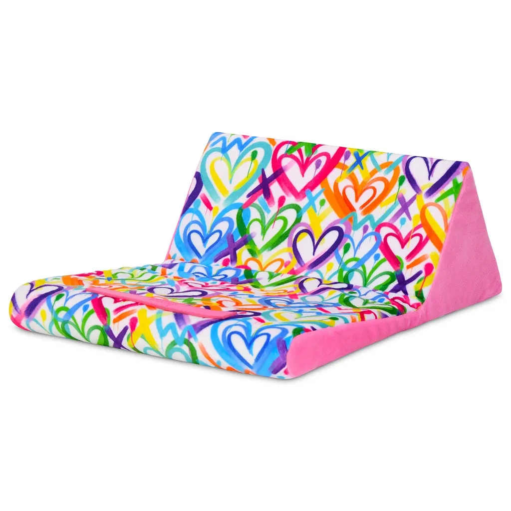 Iscream Corey Paige Hearts Tablet Pillow