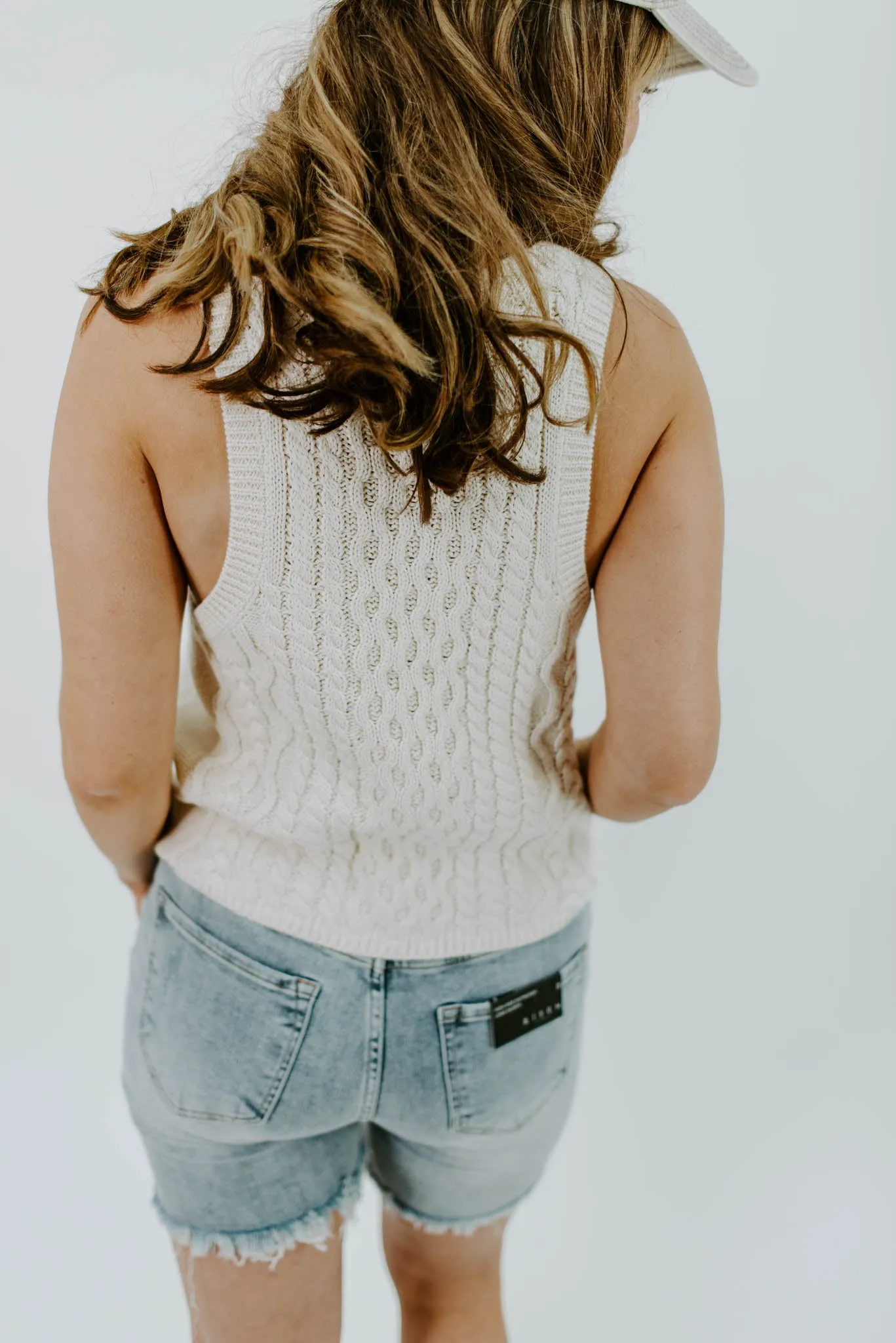 Jasmine Cable Knit Tank