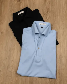 Kai Stretch-Cotton Pique Polo Shirt