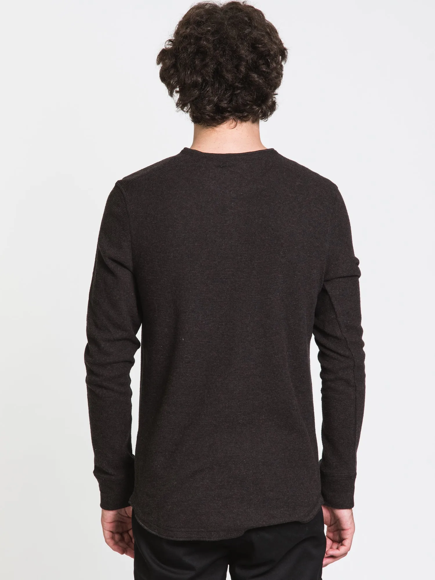 KOLBY PETE LONG SLEEVE HENLEY - CLEARANCE