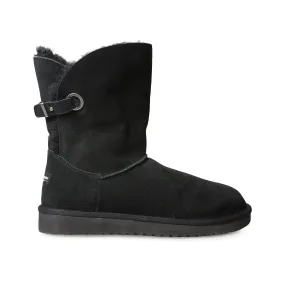 Koolaburra By UGG Remley Short Black Boots - Women's