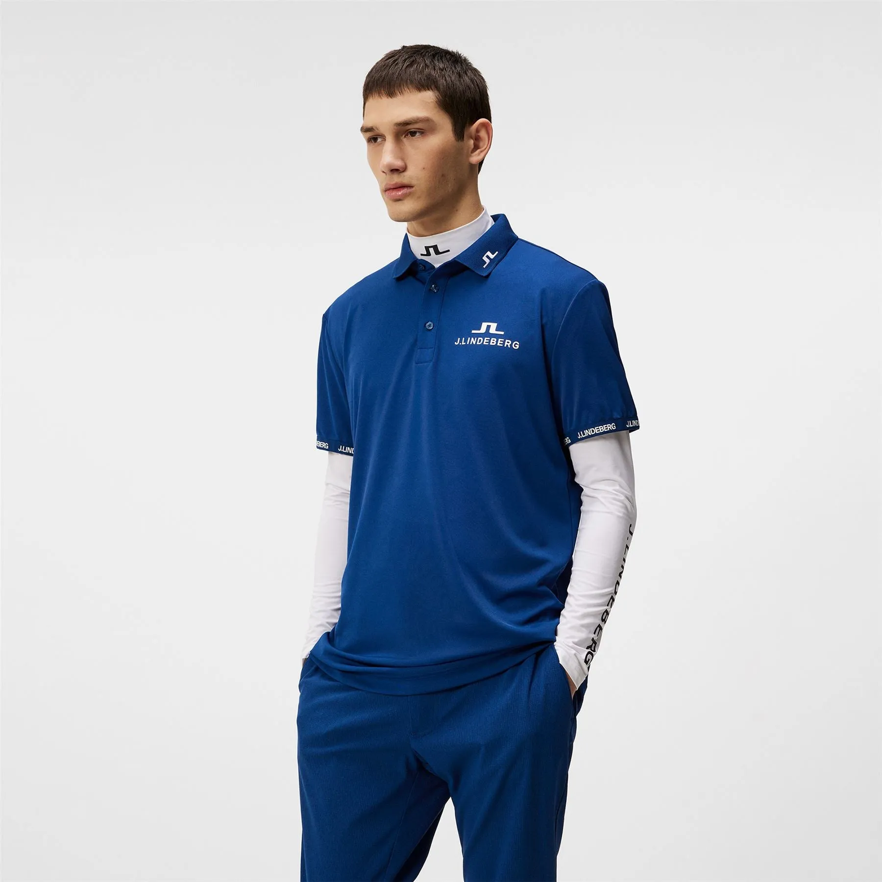 KV Regular Fit TX Jersey Tour Polo Estate Blue - SS24