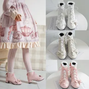 Lolita Bow Boots AD12799