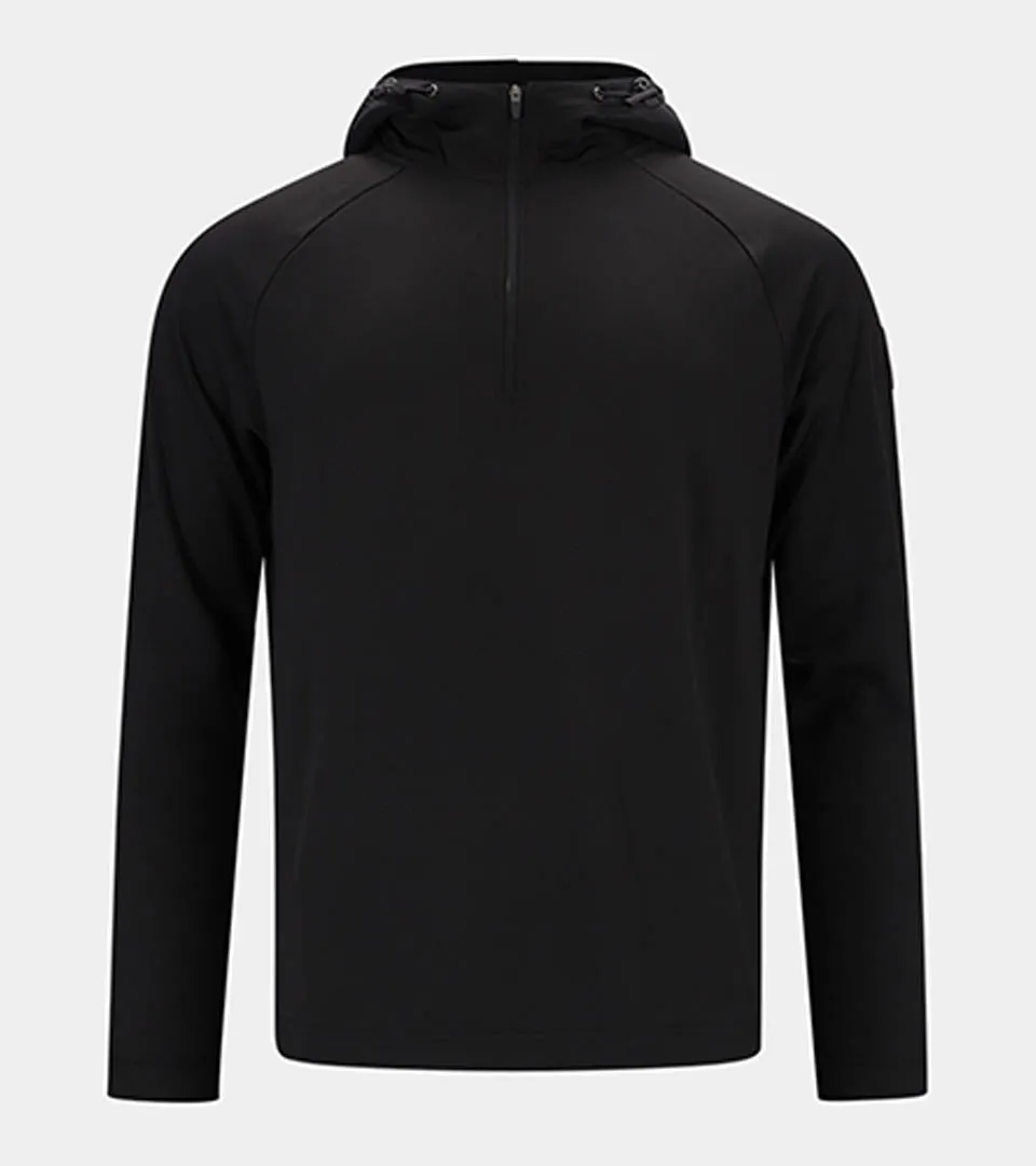 MEN'S TWO TONE HOODIE - BLACK