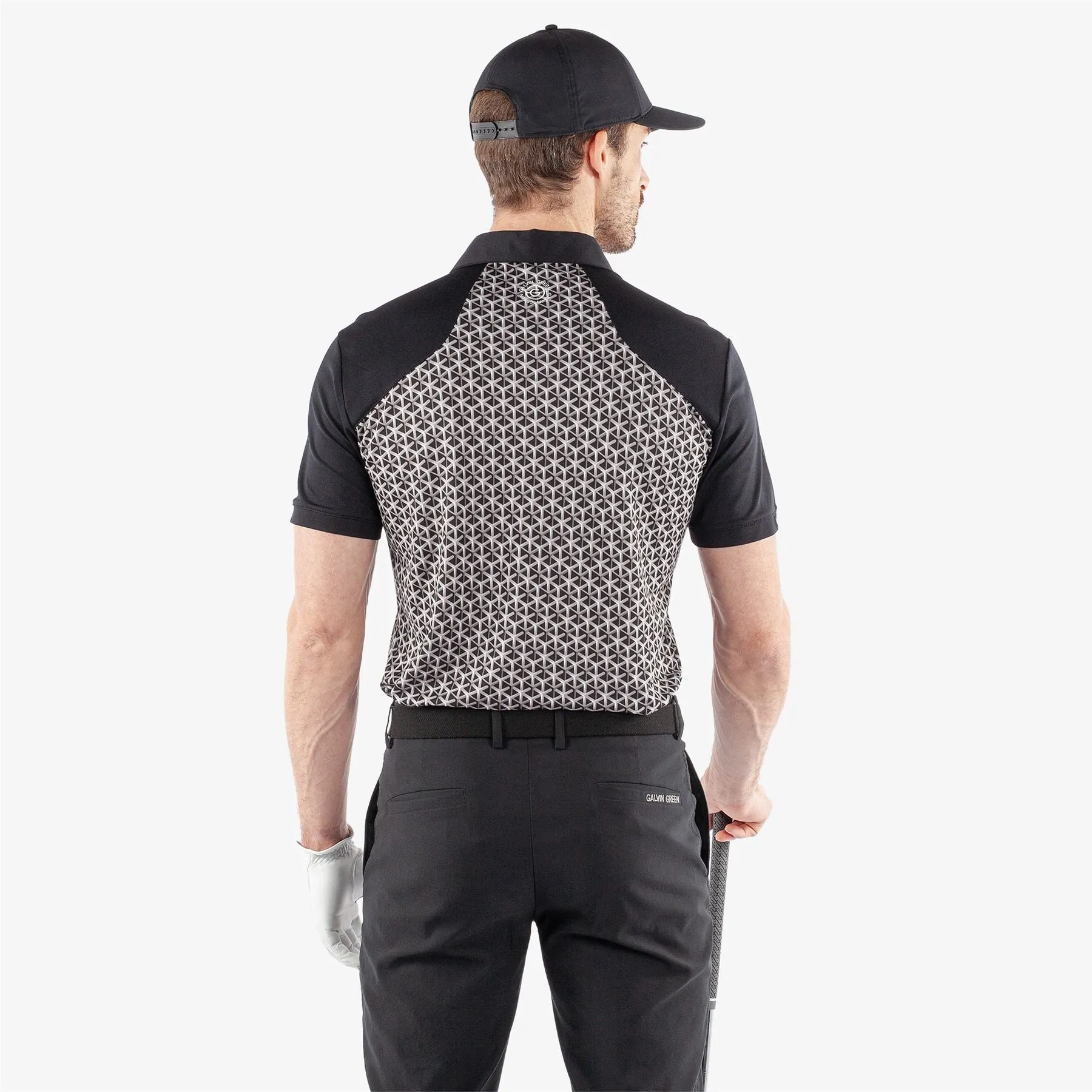 Mio Ventil8  Printed Polo Sharkskin/Black - SS24