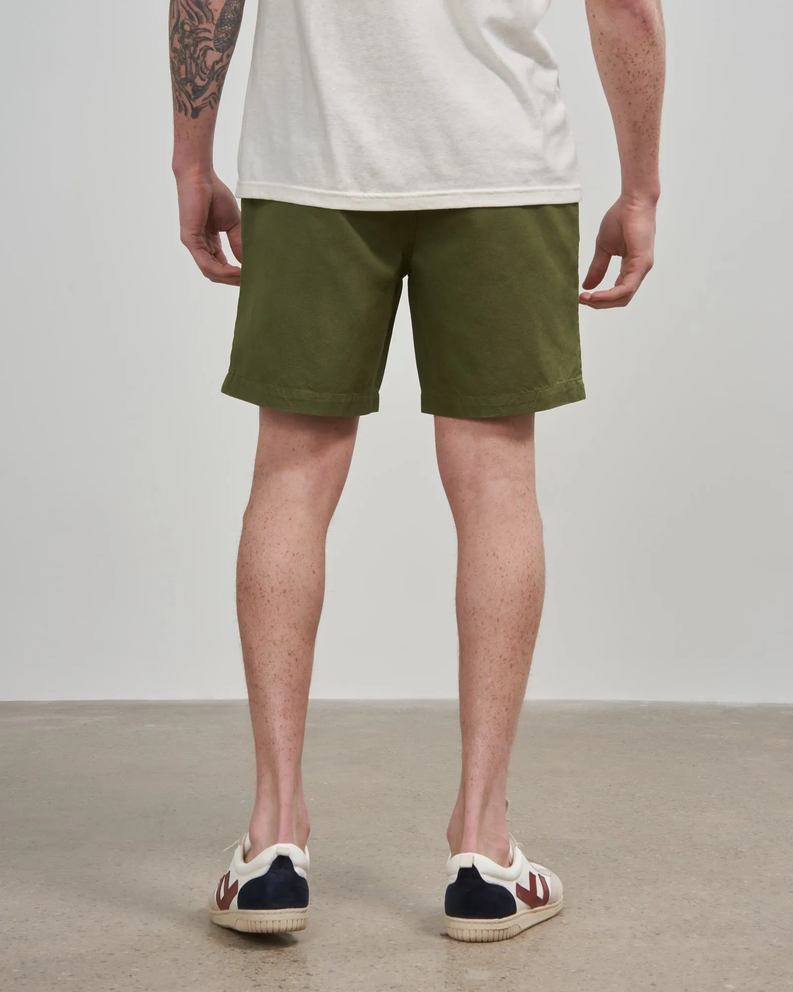 Natural Canvas Short - 7