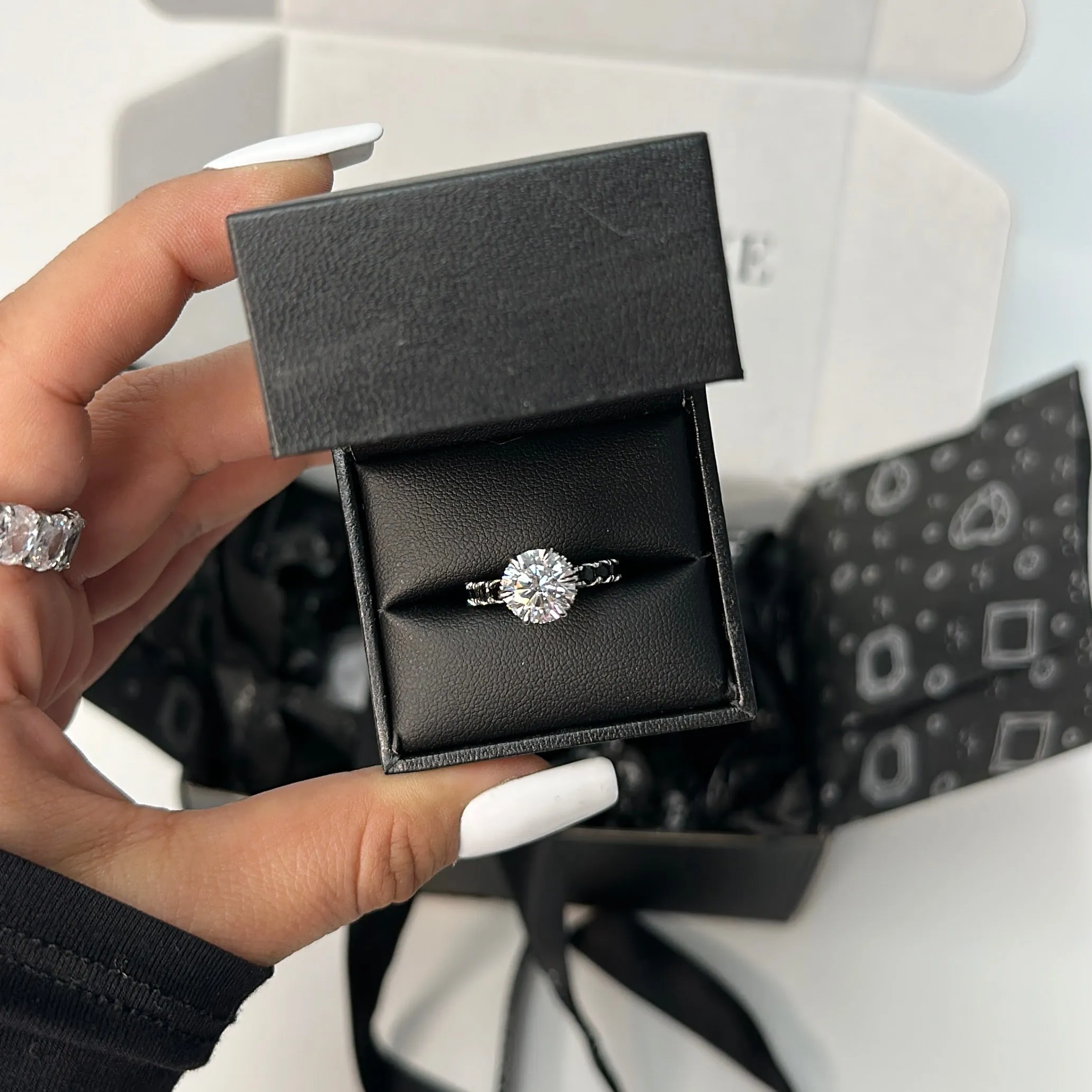 PAIGE CUSTOMIZABLE CZ RING